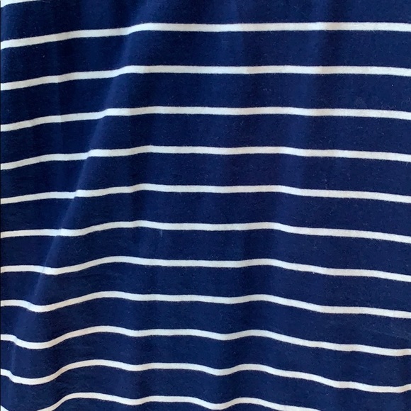 Women’s Navy and White Striped sundress/coverup - Picture 3 of 3